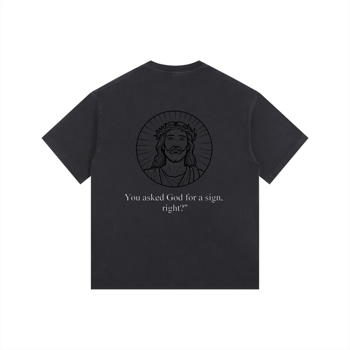 Vintage Washed Oversized Cotton T-Shirt